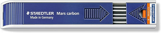 Staedtler Mars Carbon Lead, 2mm, H, 12 Lead (200-H)