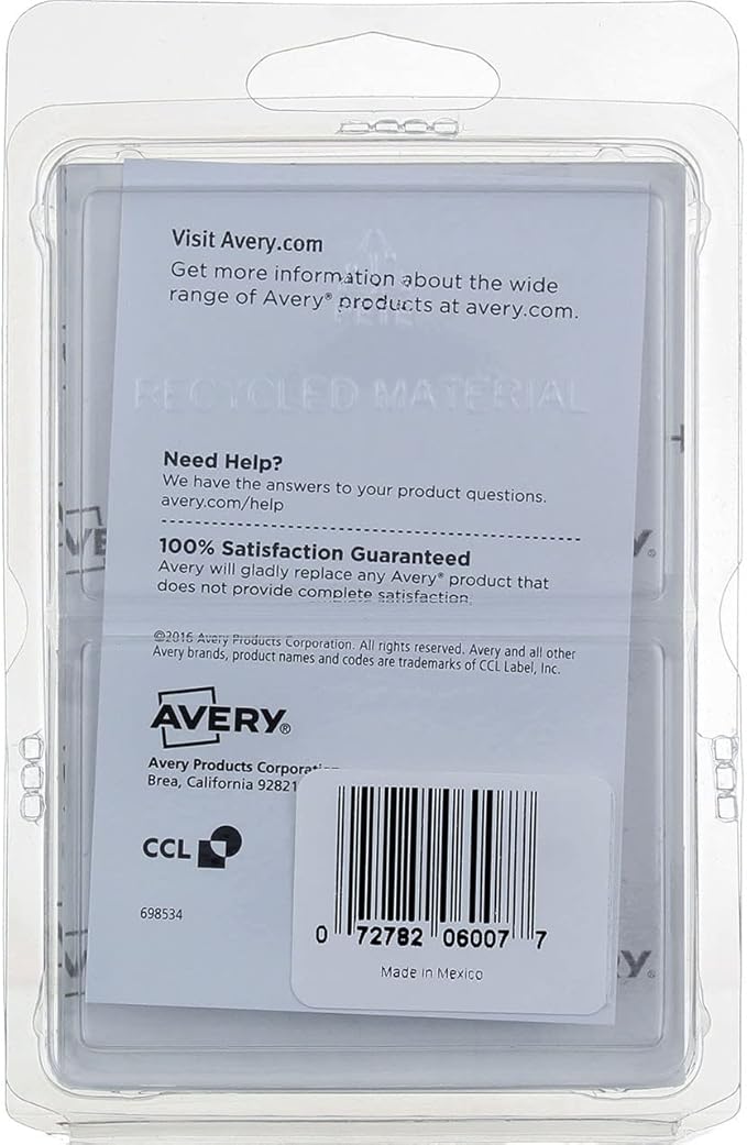 Avery Foil Star Stickers, 1/2" Diameter, Assorted Colors, 440 Reward Stickers (6007) (3)