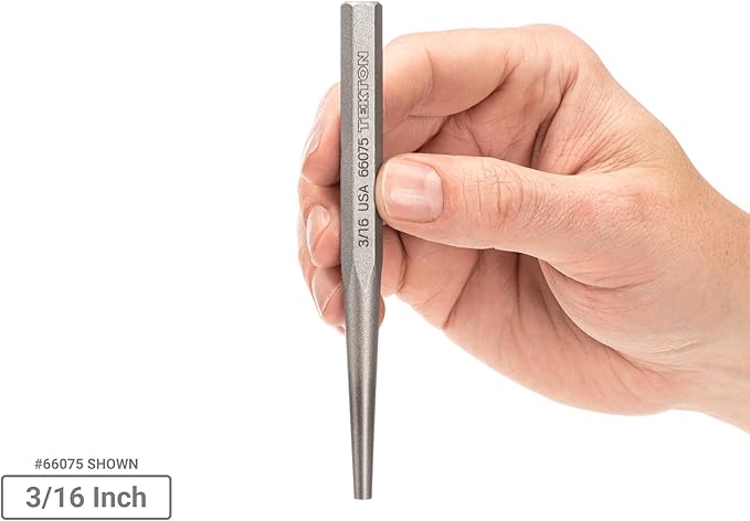 TEKTON Solid Punch Set, 9-Piece (1/6-3/8 in.) | PNC94001 | Made in USA