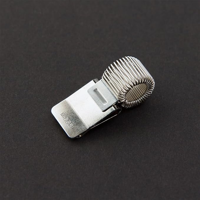 Midori 82220006 – Clip Porta Pen, Silver
