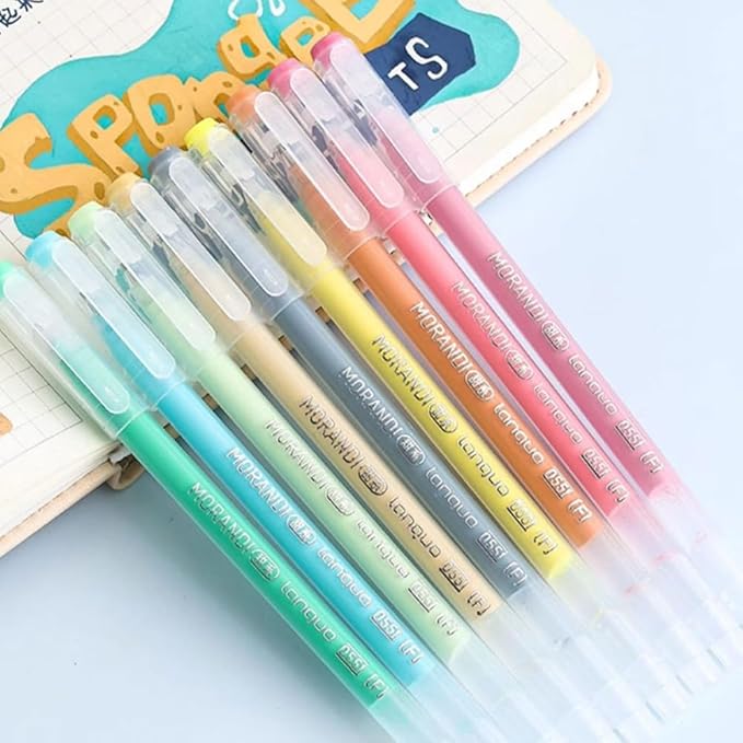 Gel Pens with Fine Point 0.6mm, 45 Colors Drawing Pencils for Adult Coloring Books Smooth Writing Pen Set for Journaling, Landscapes, Lettering