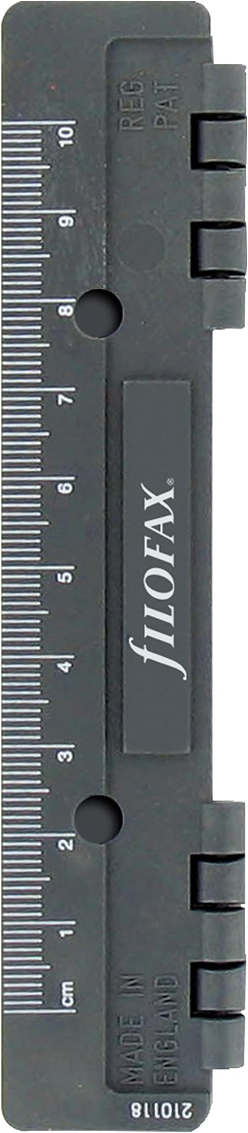 Filofax Organizer Accessory, Portable Hole Punch, 5.125'' x 3.312'', Black, Pocket Size (B210118)