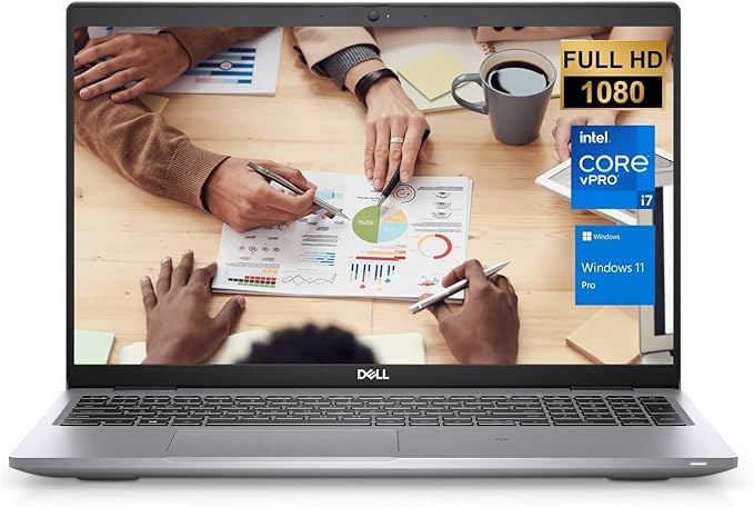 Dell Precision 3560 Mobile Workstation Laptop Computer, 15.6" FHD(1920x1080) Business Notebook PC, Core i7-1185G7 Upto 4.4 GHz, 16GB RAM 512GB SSD, Webcam, WiFi/BT, Windows 11 Pro (Renewed)