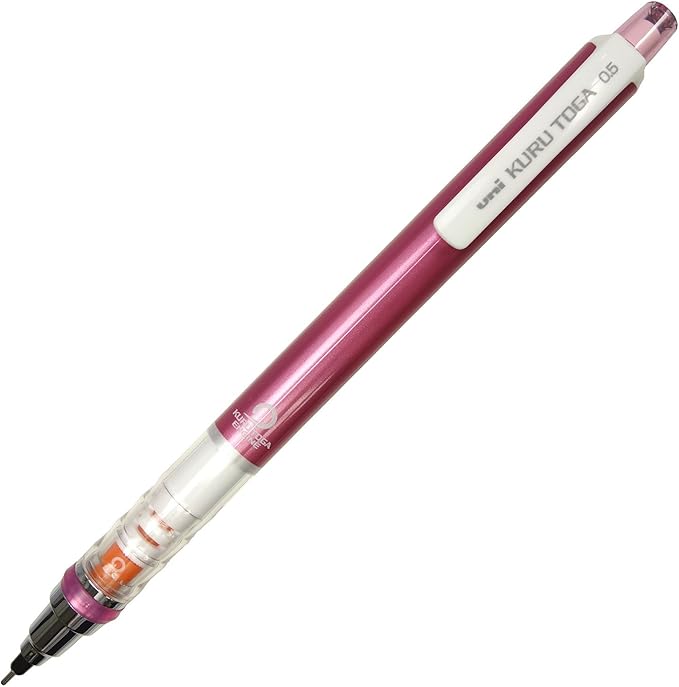 Uni Kurutoga Mechanical Pencil Standard, 0.5mm, Pink (M54501P.13)