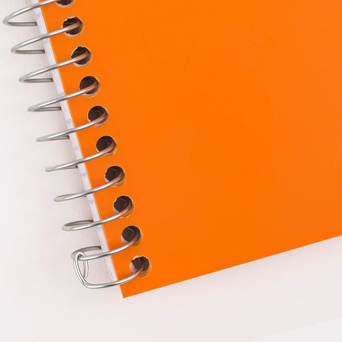 Five Star Spiral Notebook, 5 Subject, College Ruled Paper, 6" x 9-1/2", 150 Sheets, Selected Colors Will Vary, 6 Pack (840030A)