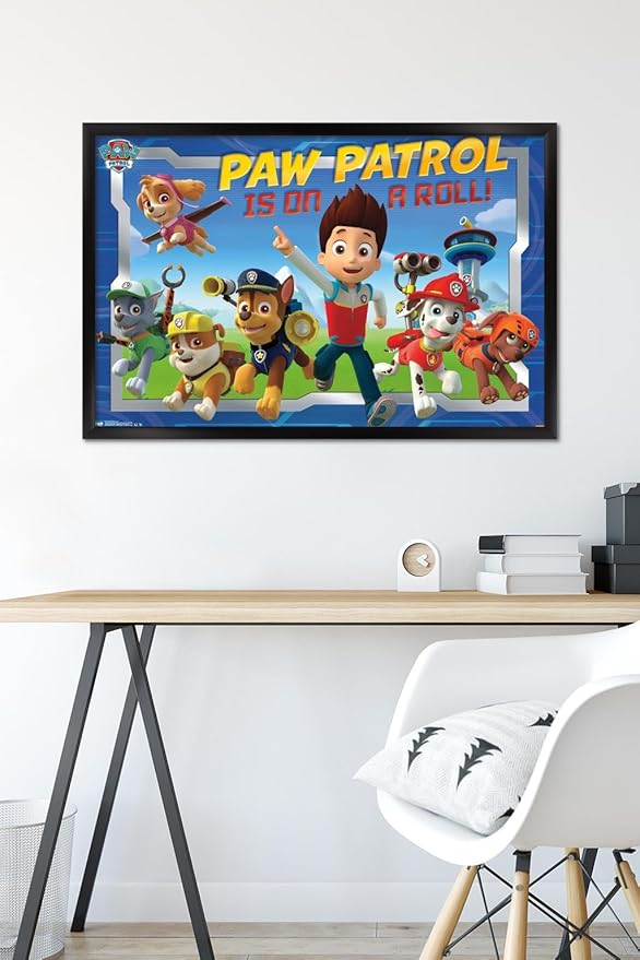 Trends International Wall Poster Paw Patrol Crew, 22.375 x 34