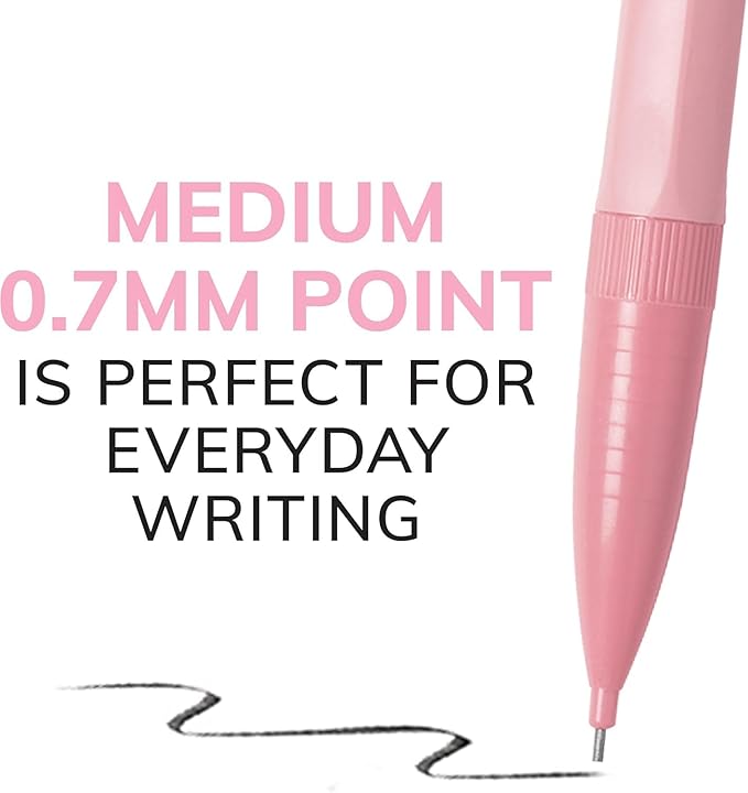 BIC Xtra Smooth Mechanical Pencil with Erasers,0.7 mm Point,Refillable,40 Count (Pack of 2)