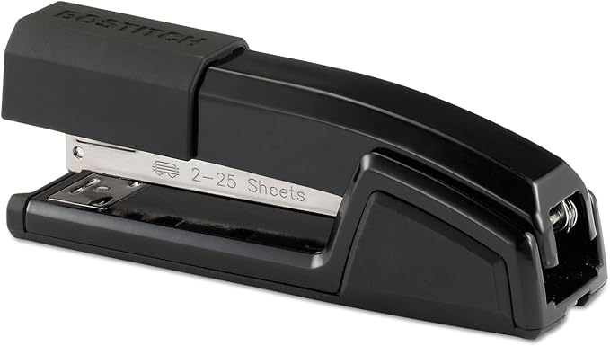 Bostitch B777BLK Epic Stapler, 25-Sheet Capacity, Black