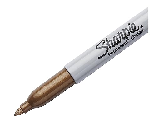 Sharpie Metallic Fine Point Permanent Markers 2/Pkg-Gold & Silver