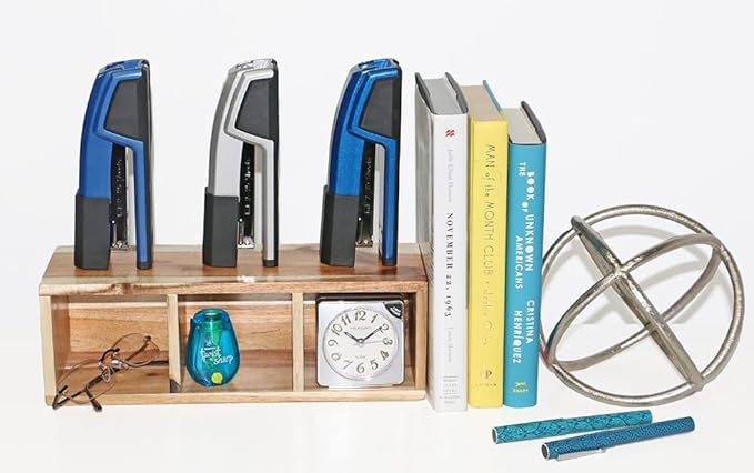 Bostitch Office Epic Metal 3 in 1 Stapler, 25 Sheet Capacity, Includes 210 Staples in Staple Storage Compartment & Integrated Remover,