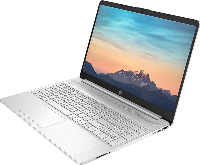 HP Notebook Laptop, 15.6" HD Touchscreen, Intel Core i3-1115G4 Processor, 16GB RAM, 512GB PCIe SSD, Webcam, Type-C, HDMI, SD Card Reader, Wi-Fi, Windows 11 Home, Silver