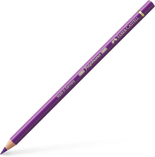 Faber Castel Polychromos Colored Pencils, 160, Manganese Violet, 6 Count