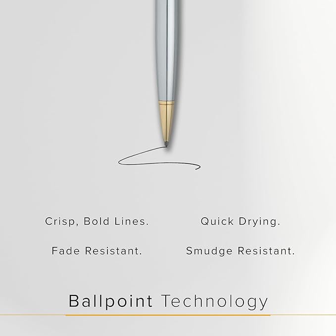 Cross Universal Ballpoint Pen Refill, Fine Point, Blue, 2-Pack (8512-2)