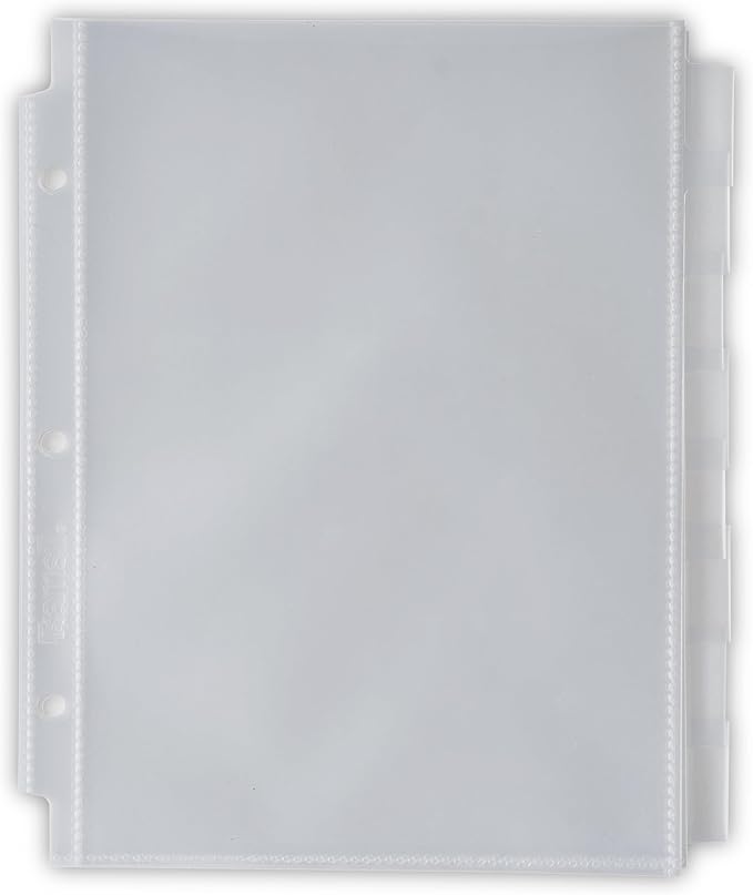 SAMSILL Tabbed Sheet Protector Family