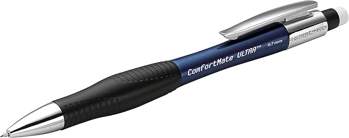 Paper Mate Comfort Mate Ultra Mechanical Pencil Set, 0.7mm, HB #2, Assorted Colors, 2 Count