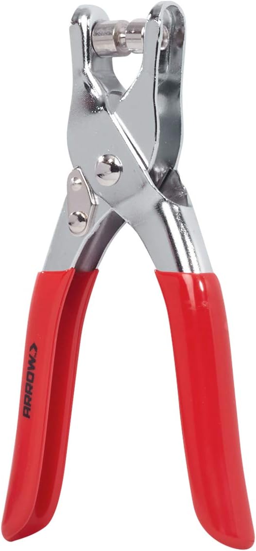 Arrow GEPK532 Eyelet Tool Kit, Hole Punch Pliers for Fabric, Leather, Canvas, Includes 100 Eyelets, 5/32-Inch, Gold,silver