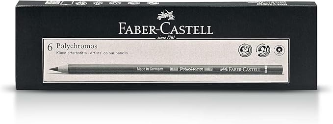 Faber-Castell Polychromos Artists' Single Pencil - Colour 271 Warm Grey II