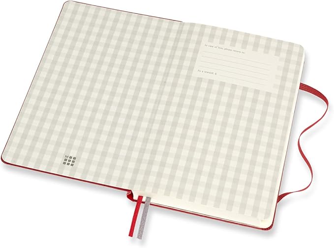 Moleskine Passion Journal, Recipe, Hard Cover, Large (5" x 8.25") Scarlet Red, 400 Pages
