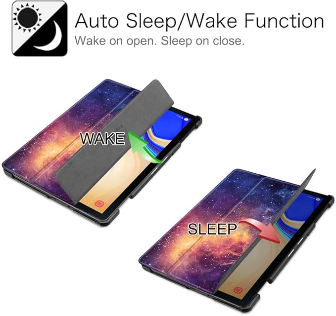 Fintie Slim Case for Samsung Galaxy Tab S4 10.5 2018 with S Pen Holder, Ultra Thin Tri-Fold Stand Cover with Auto Sleep/Wake for Samsung Tab S4 10.5 Inch Tablet SM-T830/T835/T837, Galaxy