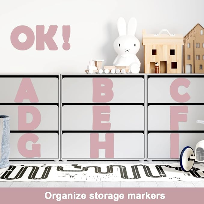 150 PCS Large 6" Font Letters and Punctuation Set, Blush Pink Light Mauve Classroom Alphabet Cutout for Bulletin Board Display Home School, A Great Helper to Inspire Students' Learning Interest