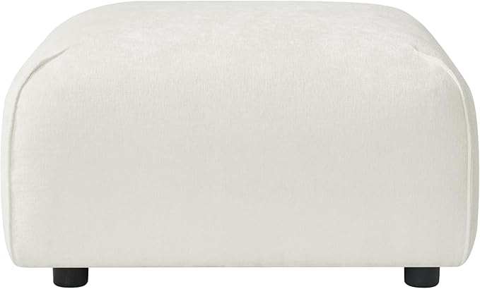 Christopher Knight Home Milio Modern Accent Chair with Ottoman Foot Rest, Wooden Frame Club Chair and Ottoman, Comfy Living Room Lounge Chair with Coffee Table, Single Sofa and Footstools, Beige
