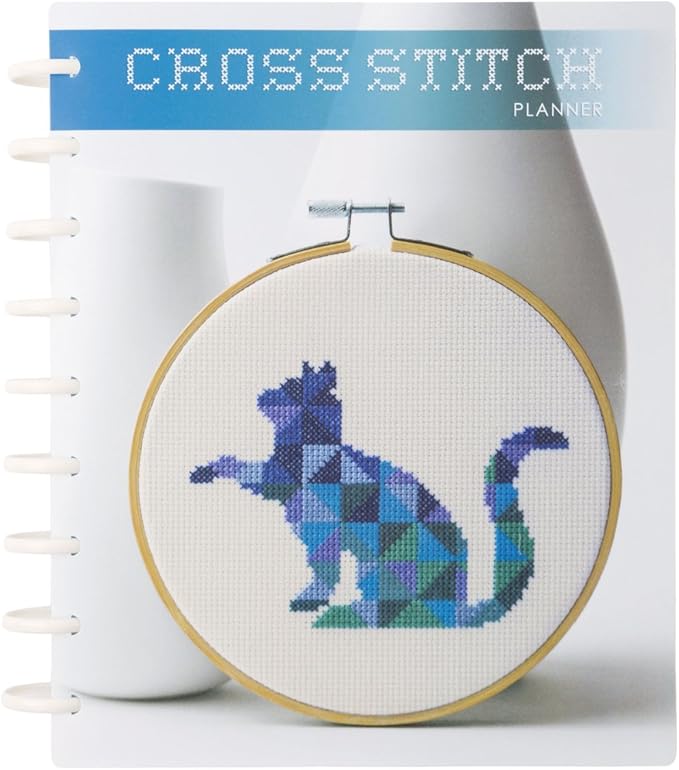 Simplicity Vintage 12 Monthly Projects Cross Stitch Planner Kit