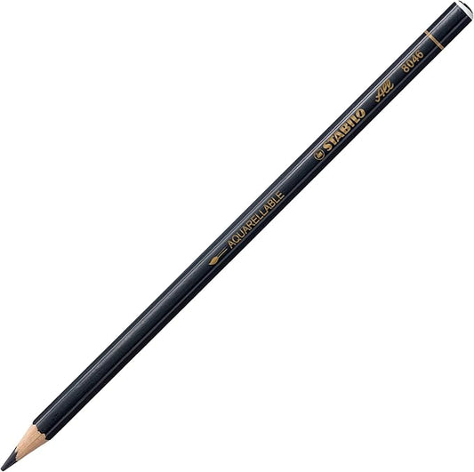 STABILO All Colored Pencil For Film & Glass, Black