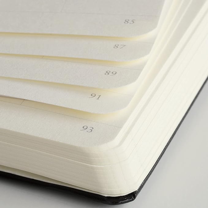 LEUCHTTURM1917 - Notebook Hardcover Medium A5-251 Numbered Pages for Writing and Journaling (Powder, Ruled)