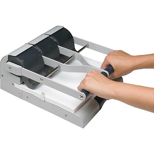 Swingline 3 Hole Punch Heavy Duty, 160 Sheet Capacity Three Hole Puncher 3 Ring, Adjustable 2-3 Hole Low Effort Paper Punch, Black (74650)