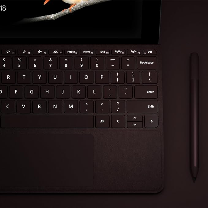 Microsoft Surface Go Alcantara Signature Type Cover (KCS-00041) Burgundy