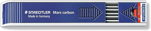 Staedtler Mars Carbon Lead, 2mm, 2H, 12 Lead