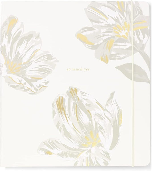 Kate Spade New York Wedding Planning Book and Organizer, Wedding Binder with Pages for To-Do Lists, Notes, Budgeting, Invitations, Growing Tulips