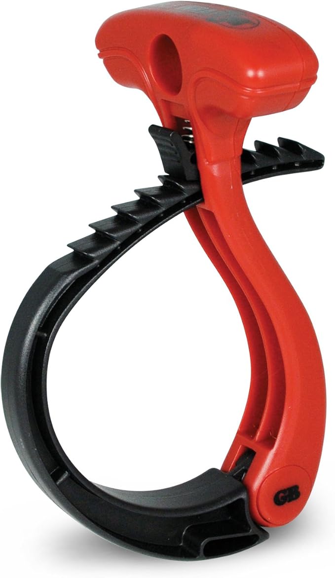 Gardner Bender - CW-T4RR20 EACH CW-T4RR20 Extra-Large Cable Wraptor for Cord/Hoses/Wire/Cable/Rope Organizer, Strong Locking Design, Reusable, 4 Inch. Bundle Diameter, Easy Release & T-Handle, Black & Red, X-Large