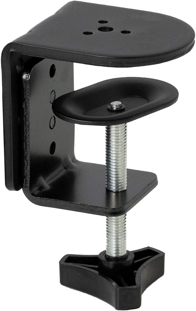 VIVO Heavy Duty Desk Clamp for Monitor Mount Desk Stand, No Scratch Universal Replacement C-clamp, Tabletop Surfaces up to 3.25 inches, Easy Install, Black, PT-SD-CP01A