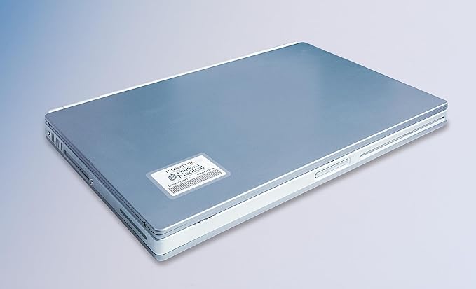 Avery 00756 Easy Align Self-Laminating ID Labels, Laser/Inkjet, 2 15/16 x 3 5/16, White (Pack of 100)