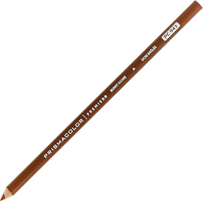 Prismacolor 3369 Premier Colored Pencil, Burnt Ochre, Multicolor