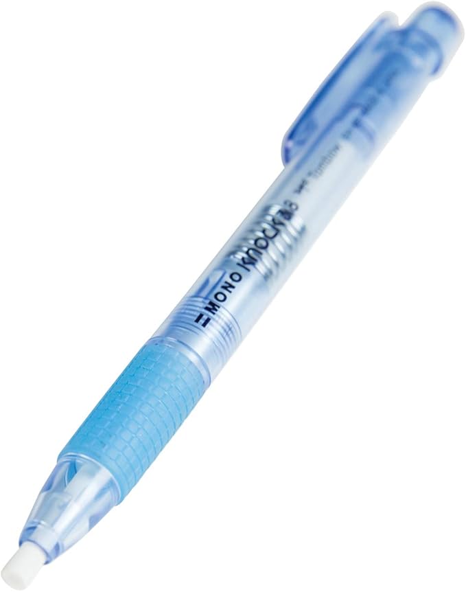 Tombow Mono Knock Eraser, Blue, 1-Pack (82044)