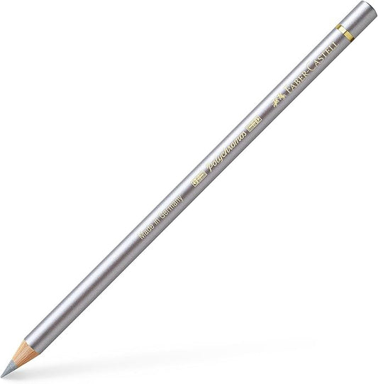 Faber Castel Polychromos Colored Pencils, 251, Silver, 6 Count