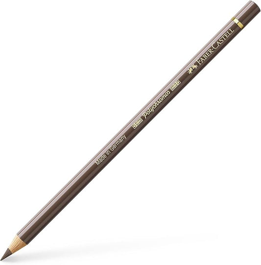 Faber Castel Polychromos Colored Pencils, 178, Nougat, Pack of 6