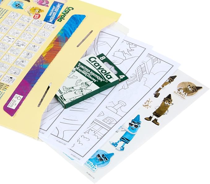 Crayola Retired Colors Coloring & Activity Set, Retired Crayons & Stickers, 32 Pgs, Gift for Kids Ages 3+ (Pack of 2)
