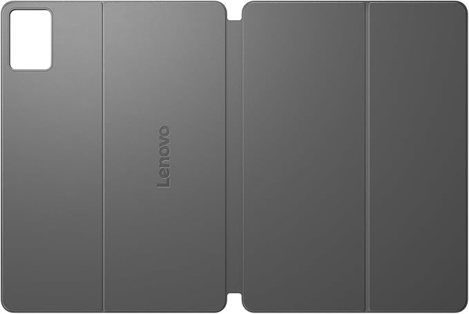 Lenovo Folio Case for Idea Tab (Polyurethane + Polycarbonate, Impact Protection, Integrated Pen Holder, Convertible Stand) – Moon Grey
