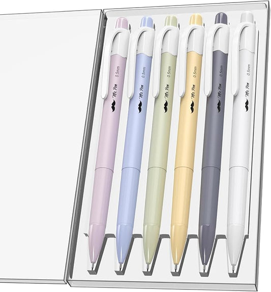 Mr. Pen- 0.5mm Mechanical Pencil Set, 6 Pack, Macaron Pastel, Cute Mechanical Pencils 0.5mm, Lead Pencils 0.5