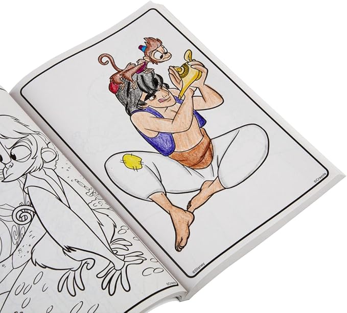 Crayola Coloring Book, Big Book of Disney Animation, 288 Coloring Pages, Gift for Kids, Age 3, 4, 5, 6