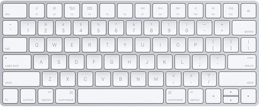 Apple Magic Keyboard 2, (Wireless) Silver (QWERTY English) (Renewed)