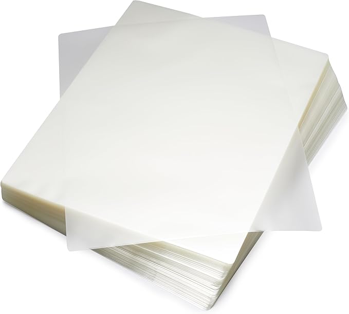 Amazon Basics Clear Thermal Laminating Plastic Paper Laminator Sheets,9 x 11.5-Inch,2.8mil,(Pack of 1200)