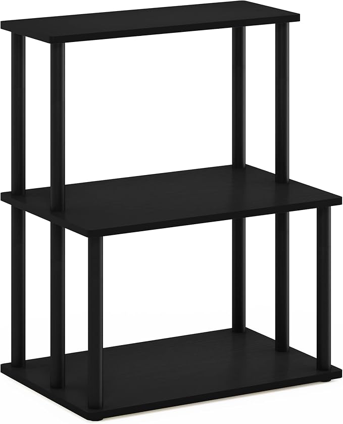 Furinno Turn-N-Tube 3-Tier Toolless Multipurpose Printer Stand Display Storage Shelf