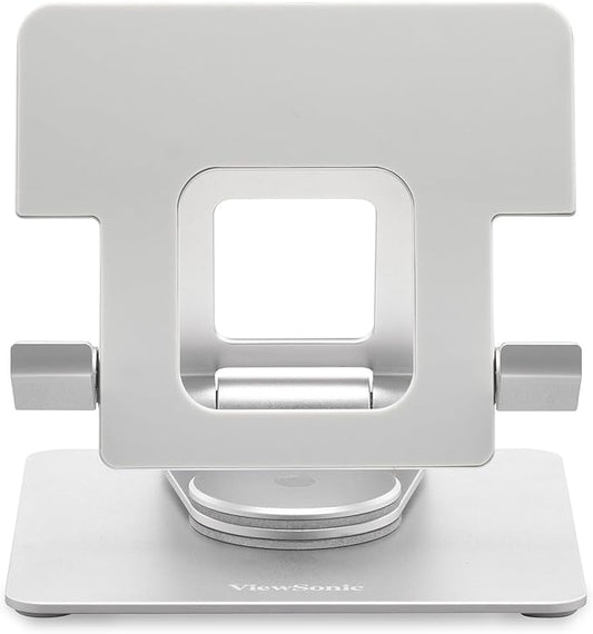 ViewSonic LCD-STND-001 Portable Monitor Stand with 360 Swivel, Tilt, and Height Adjustment for Monitors up to 17 Inches