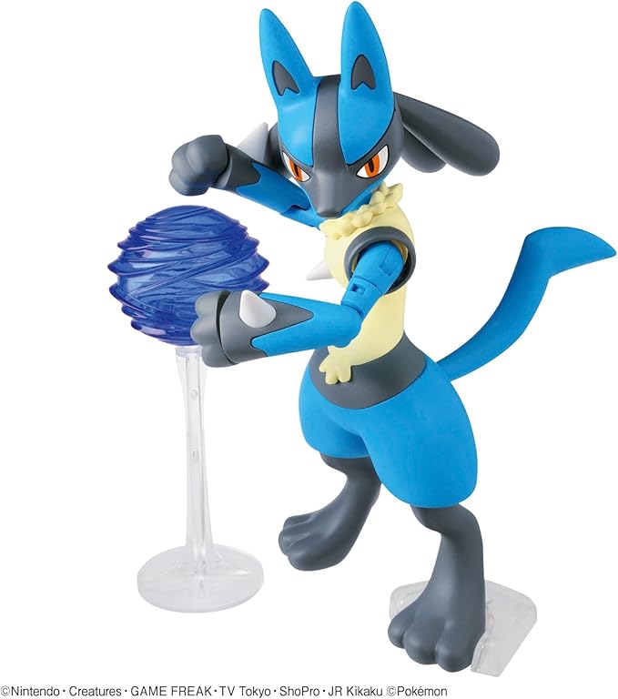 Bandai Hobby - Pokémon - Riolu & Lucario, Bandai Spirits Pokémon Model Kit