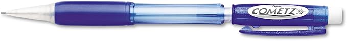 Pentel AX119C Cometz Mechanical Pencil, HB #2, .9mm, Blue (Pack of 12)