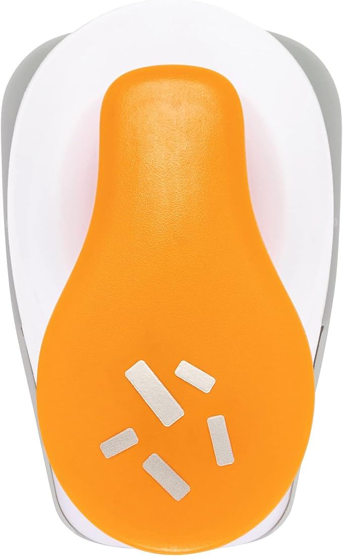 Fiskars Hole Punch Confetti Maker Set (4-Pack) - Stars, Hearts, Circles and Rectangle Shapes - Arts and Crafts Tools